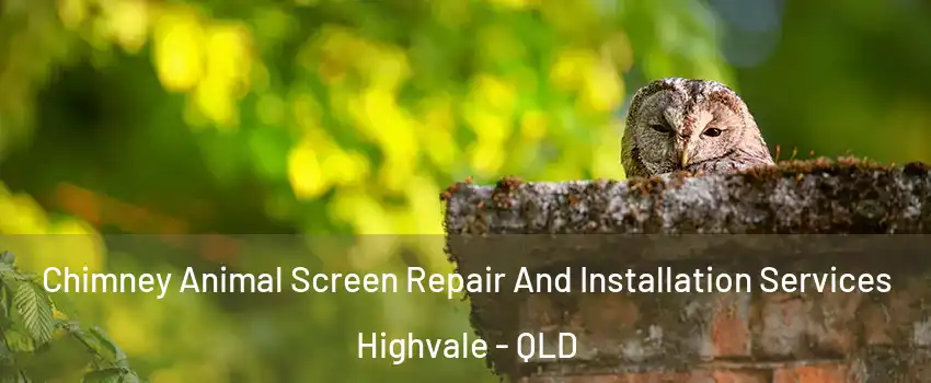 Chimney Animal Screen Repair And Installation Services Highvale - QLD