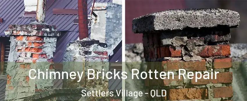 Chimney Bricks Rotten Repair Settlers Village - QLD