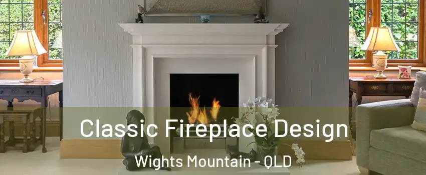 Classic Fireplace Design Wights Mountain - QLD