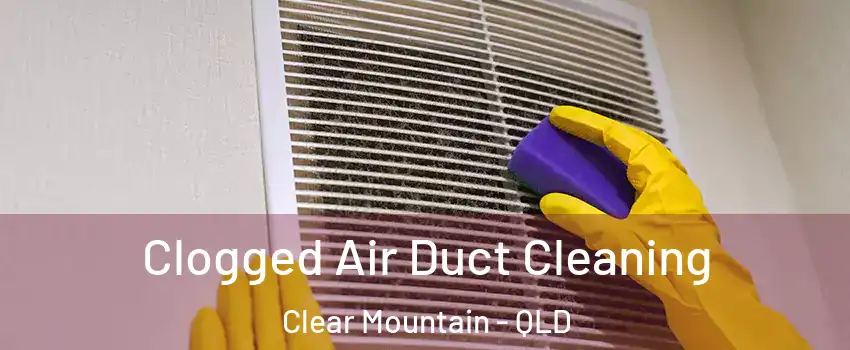 Clogged Air Duct Cleaning Clear Mountain - QLD