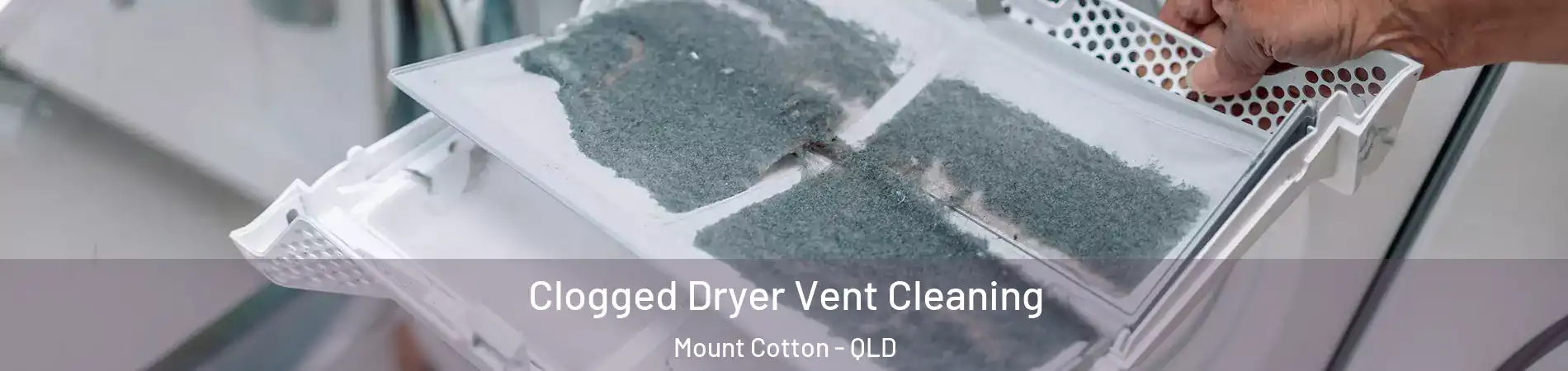 Clogged Dryer Vent Cleaning Mount Cotton - QLD