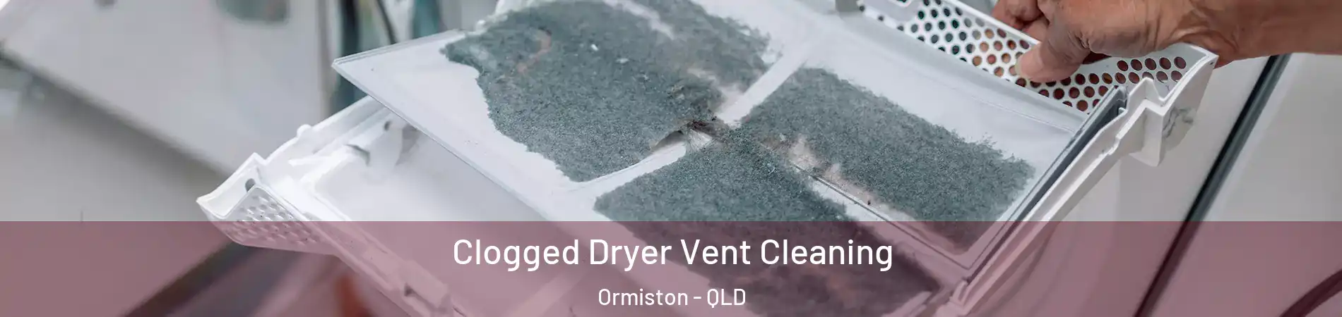 Clogged Dryer Vent Cleaning Ormiston - QLD