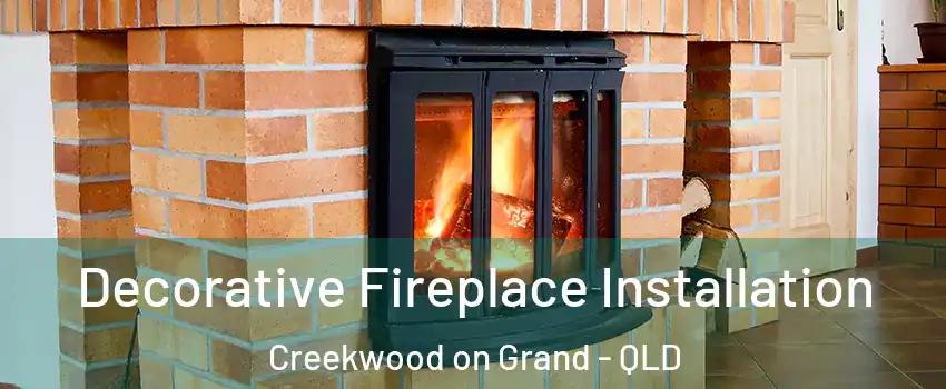 Decorative Fireplace Installation Creekwood on Grand - QLD
