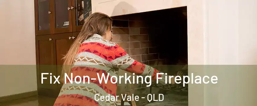 Fix Non-Working Fireplace Cedar Vale - QLD