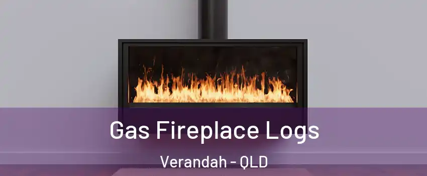 Gas Fireplace Logs Verandah - QLD