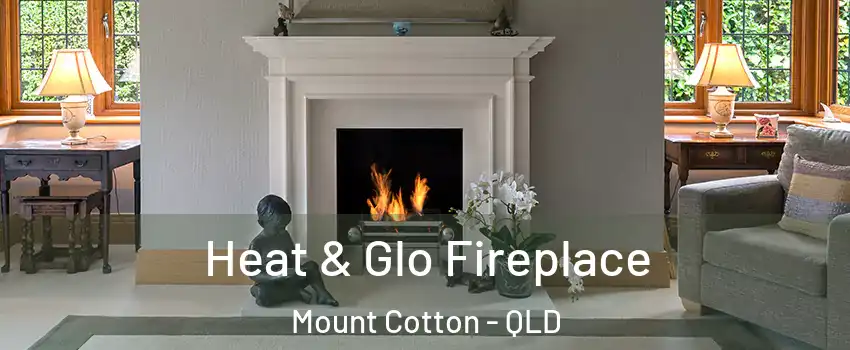 Heat & Glo Fireplace Mount Cotton - QLD