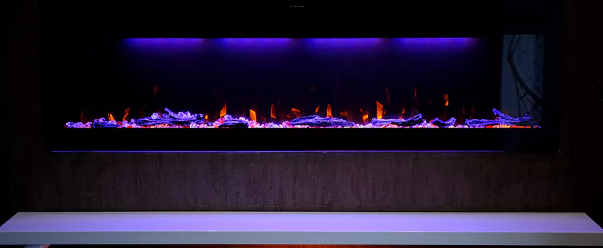 Dynamic Flame Color Fireplace Installation in Brisbane Airport, QLD