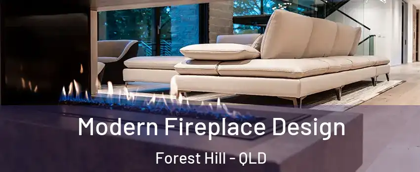 Modern Fireplace Design Forest Hill - QLD