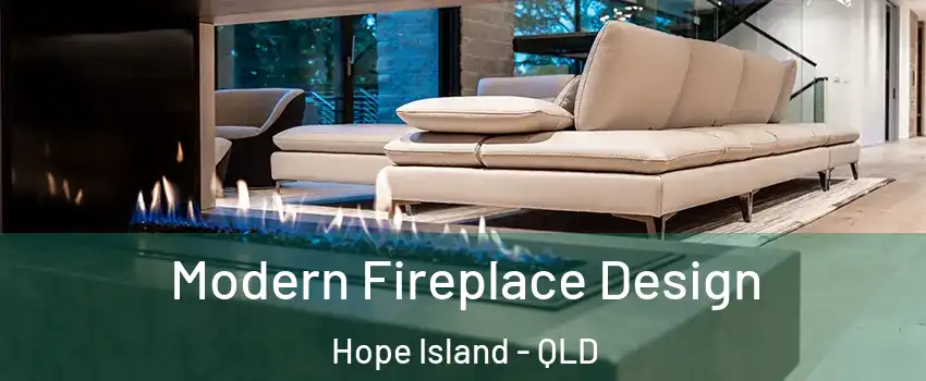 Modern Fireplace Design Hope Island - QLD