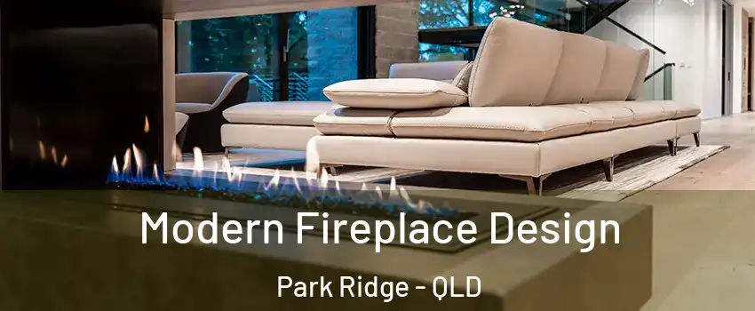 Modern Fireplace Design Park Ridge - QLD