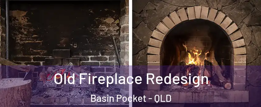 Old Fireplace Redesign Basin Pocket - QLD