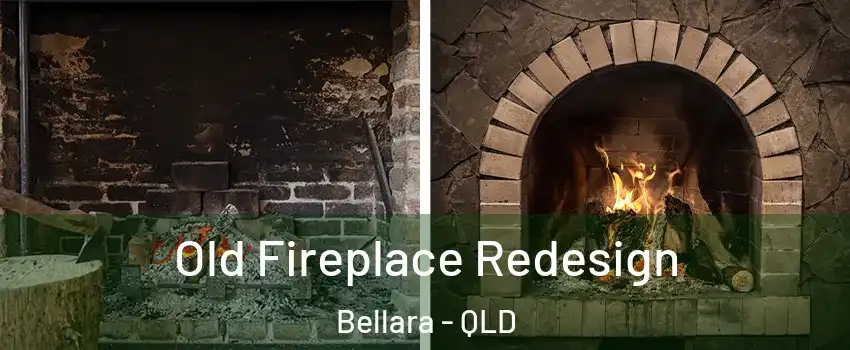 Old Fireplace Redesign Bellara - QLD