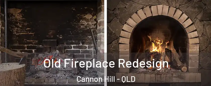 Old Fireplace Redesign Cannon Hill - QLD