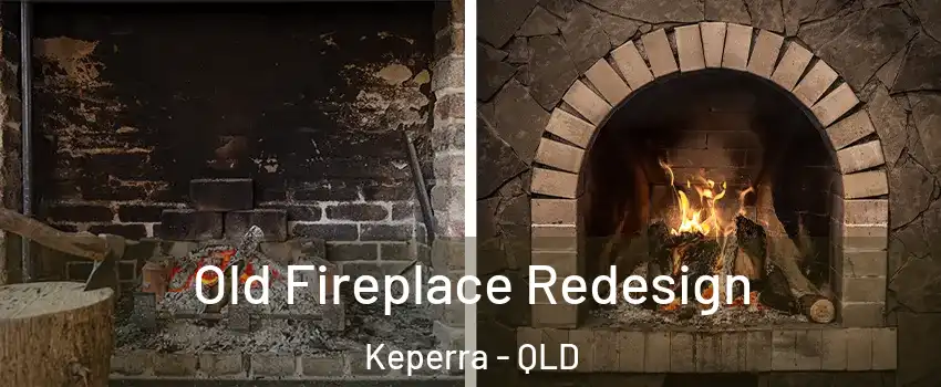 Old Fireplace Redesign Keperra - QLD