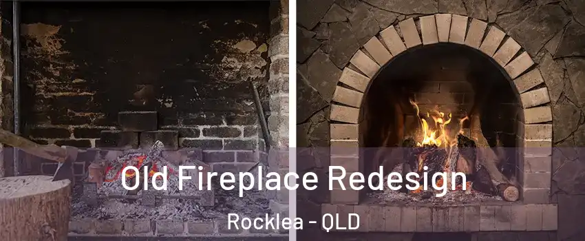 Old Fireplace Redesign Rocklea - QLD