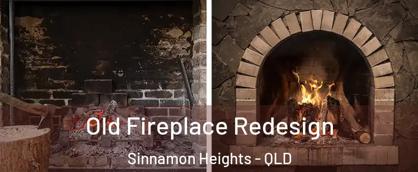 Old Fireplace Redesign Sinnamon Heights - QLD