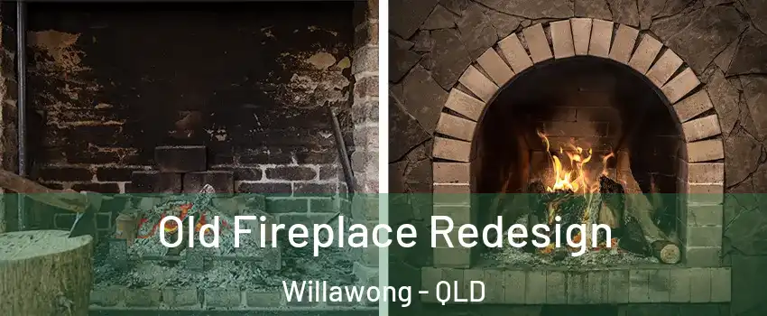 Old Fireplace Redesign Willawong - QLD