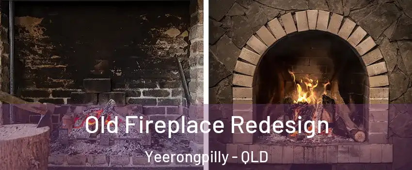 Old Fireplace Redesign Yeerongpilly - QLD