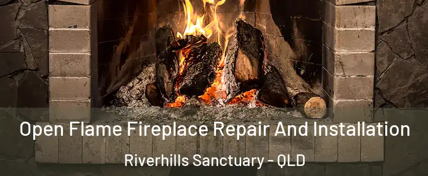 Open Flame Fireplace Repair And Installation Riverhills Sanctuary - QLD