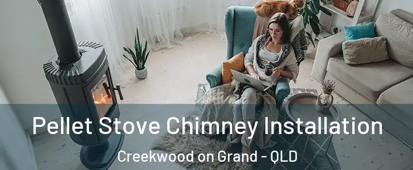Pellet Stove Chimney Installation Creekwood on Grand - QLD