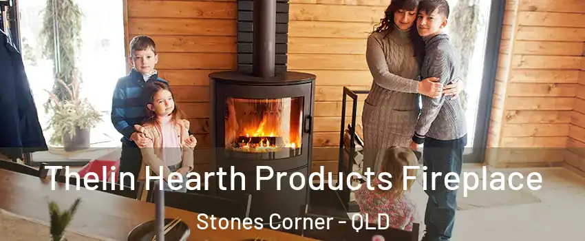 Thelin Hearth Products Fireplace Stones Corner - QLD