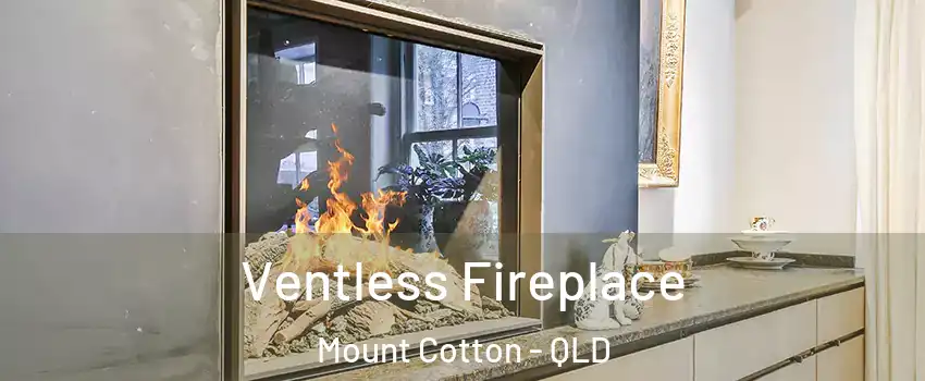 Ventless Fireplace Mount Cotton - QLD